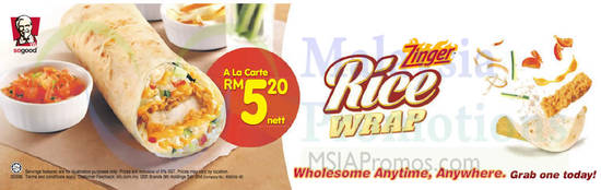 14 May A La Carte Rice Wrap at RM5.20