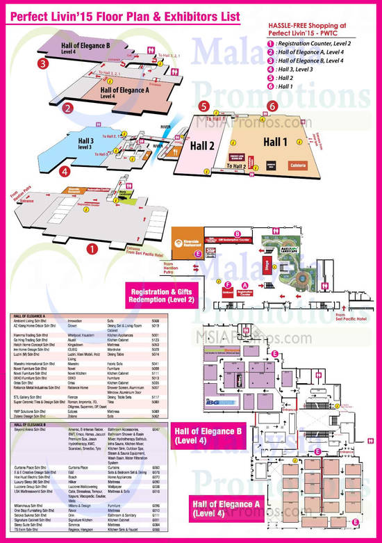 8 Apr Floor Plan, Exhibitors List