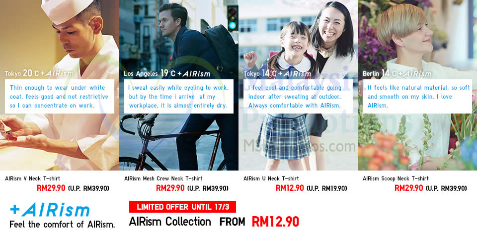 Featured image for Uniqlo Nationwide Promo Offers 13 - 17 Mar 2015