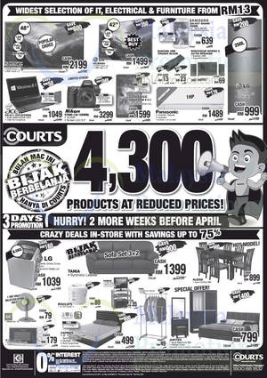 Featured image for (EXPIRED) Courts Promo Offers 21 – 23 Mar 2015