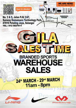 Featured image for (EXPIRED) Li-Ning Branded Sports Warehouse Sale @ Petaling Jaya 24 – 29 Mar 2015