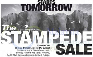 Featured image for British India Stampede Sale 24 Apr – 17 May 2015