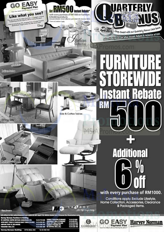 Furnitures Sofa Sets, Dining Sets, Recliners