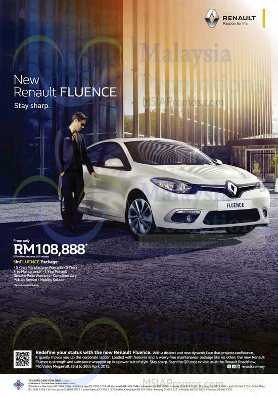 Renault Fluence 23 Apr 2015