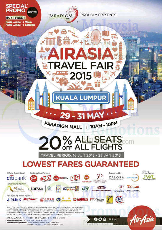 AirAsia Travel Fair 28 May 2015