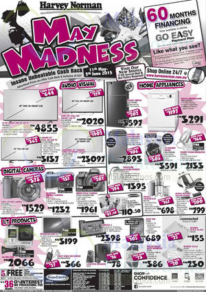 Featured image for (EXPIRED) Harvey Norman Notebooks, Digital Cameras, Furnitures & Other Offers 23 – 29 May 2015