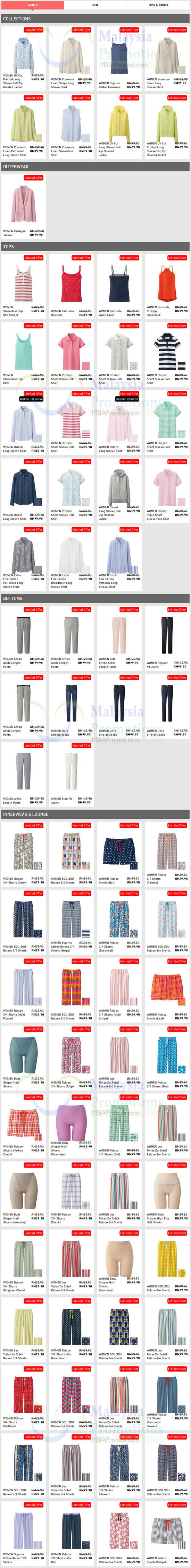 (Est Till 28 May) Limited Offer Women Full List