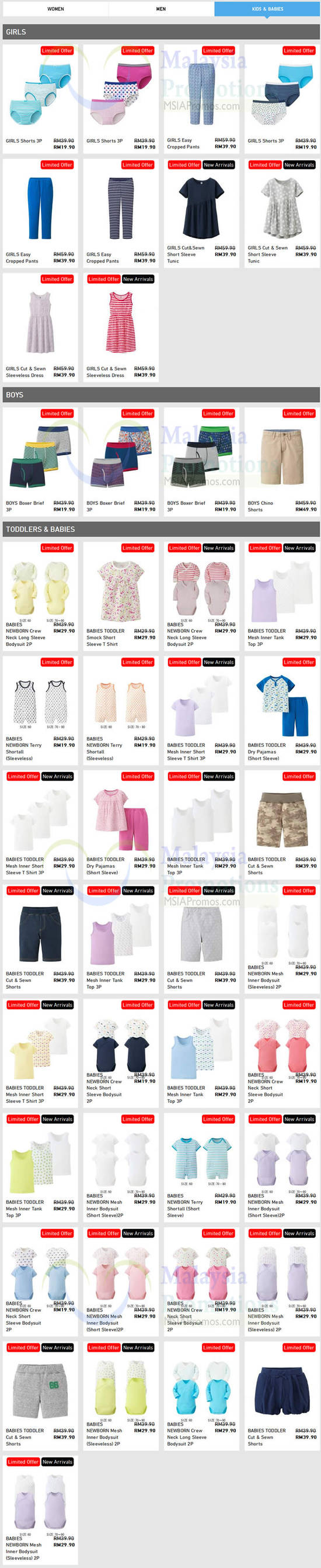 (Est till 10 May) Kids n Babies Limited Offers