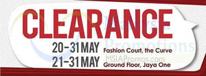 Featured image for (EXPIRED) F.O.S Clearance Sale @ Jaya One 21 – 31 May 2015