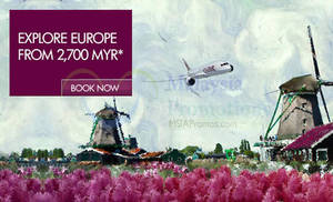 Featured image for Qatar Airways fr RM2700 Europe Promo Fares 21 – 31 May 2015