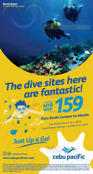 Featured image for (EXPIRED) Cebu Pacific Air RM159 (all-in) Manila Promo Fares 1 – 4 Jun 2015