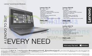 Featured image for Lenovo Notebooks Offers 26 Jun 2015