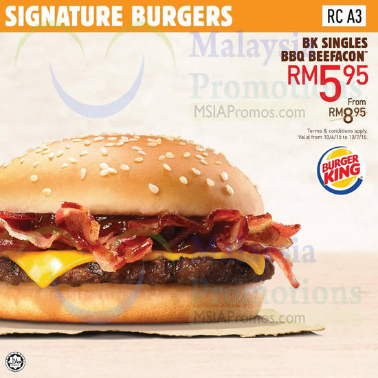 RM5.95 BK Singles BBQ Beefacon