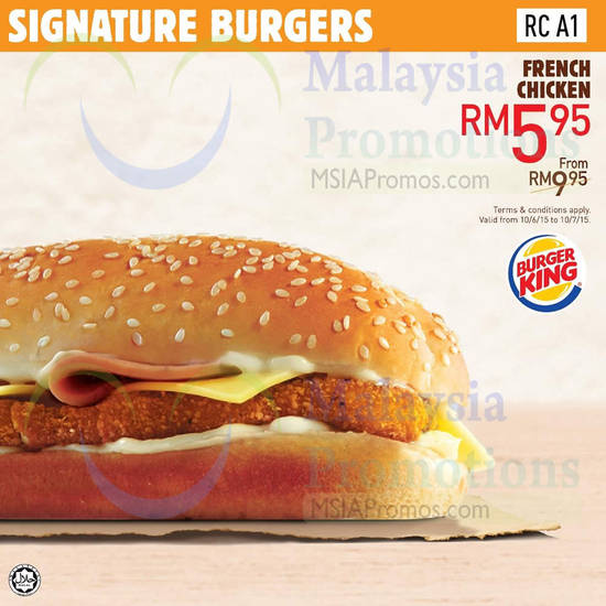 RM5.95 French Chicken