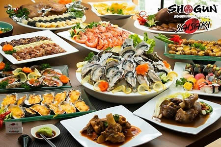 Featured image for Saisaki & Shogun 46% OFF Japanese Buffet 27 Jul 2015