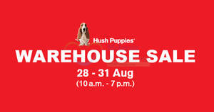 Featured image for Hush Puppies Apparel Warehouse Sale @ Puchong 28 – 31 Aug 2015