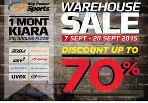 Featured image for (EXPIRED) Key Power Sports Warehouse Sale @ 1 Mont Kiara 7 – 20 Sep 2015