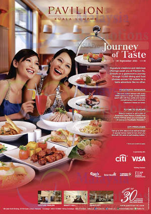 Featured image for (EXPIRED) Pavilion KL Journey of Taste Promotions & Activities 3 – 30 Sep 2015