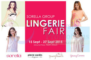 Featured image for (EXPIRED) Sorella Group Lingerie Fair @ Viva Home 15 – 27 Sep 2015