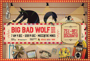 Featured image for (EXPIRED) Big Bad Wolf Books Sale @ MIECC The Mines 4 – 14 Dec 2015