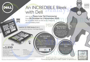 Featured image for (EXPIRED) Dell Roadshow @ Plaza Low Yat 26 Oct – 1 Nov 2015