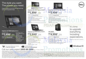 Featured image for Dell Notebooks & Desktop PC Offers 6 – 8 Oct 2015