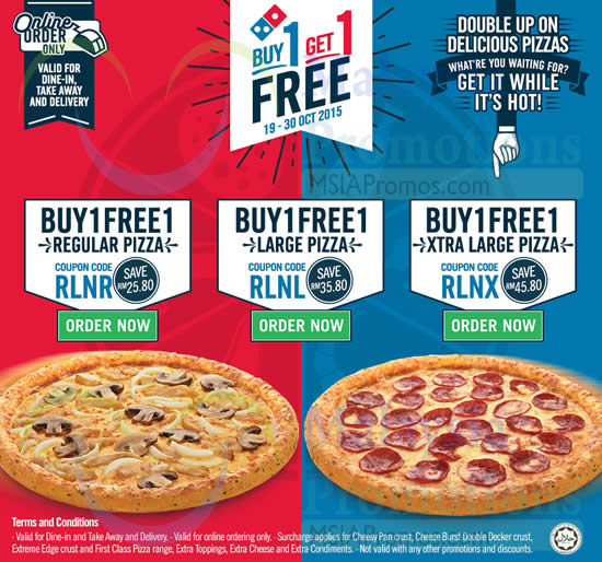 dominos specials today