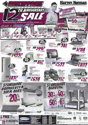 Featured image for (EXPIRED) Harvey Norman Notebooks, TVs, Furniture & Other Offers 17 – 23 Oct 2015