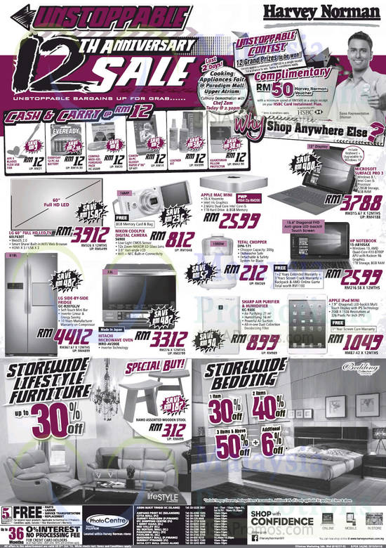 Harvey Norman 3 Oct 2015