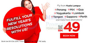 Featured image for (EXPIRED) Air Asia fr RM49 (all-in) Promo Fares 30 Nov – 6 Dec 2015