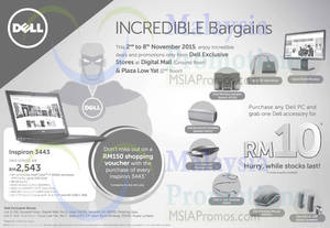 Featured image for (EXPIRED) Dell Deals & Promotions @ Digital Mall & Plaza Low Yat 2 – 8 Nov 2015