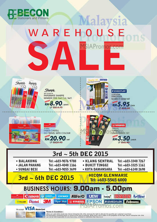 Becon Stationery 2 Dec 2015