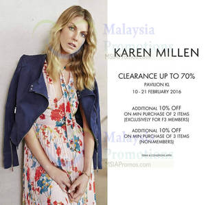 Featured image for (EXPIRED) Karen Millen Clearance Sale @ Pavilion KL 10 – 21 Feb 2016