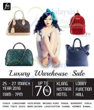 Featured image for FH Club Luxury Warehouse Sale @ Klang 25 – 27 Mar 2016