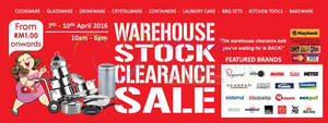 Featured image for (EXPIRED) Katrin BJ Warehouse Stock Clearance SALE @ Subang Jaya 7 – 10 Apr 2016