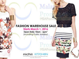 Featured image for (EXPIRED) Nichii and Kitschen Warehouse SALE @ Cheras From 1 Mar 2016