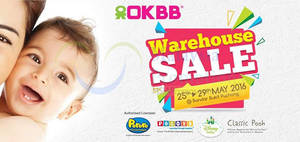 Featured image for (EXPIRED) OKBB (OK Baby) Warehouse SALE at Puchong 25 – 29 May 2016