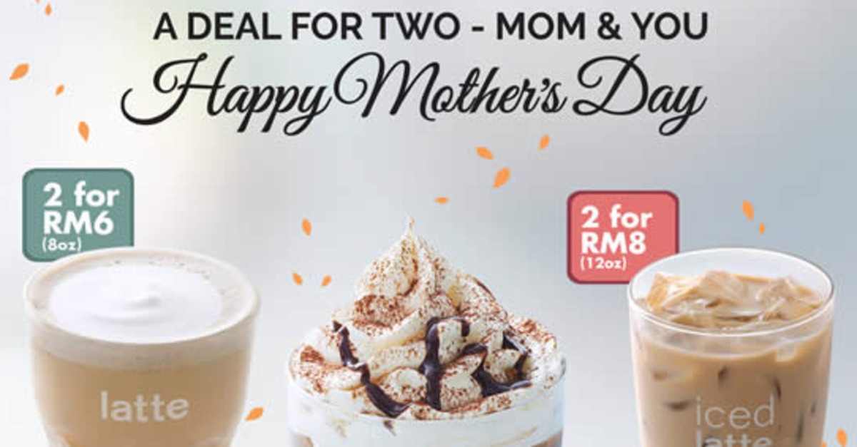 Featured image for McDonald's Mother's Day Coupons at McCafe from 2 - 8 May 2016