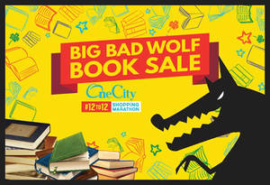 Featured image for (EXPIRED) Big Bad Wolf Books Sale at One City Subang Jaya from 16 – 26 Jun 2016