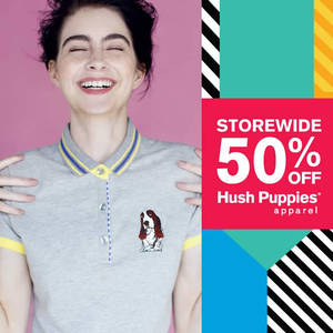 Featured image for Hush Puppies Apparel Storewide 50% Off from 3 – 5 Jun 2016