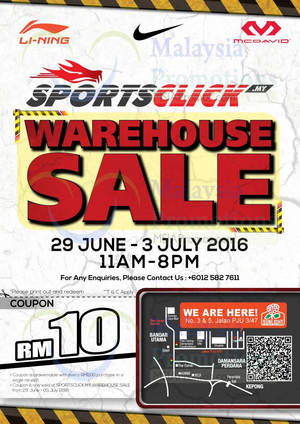 Featured image for (EXPIRED) Li-Ning Branded Sports Warehouse Sale at Petaling Jaya from 29 Jun – 3 Jul 2016