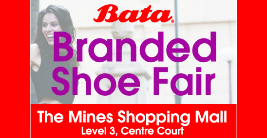 Featured image for BATA: Branded Shoe Fair - Prices from RM10 at The Mines from 25 - 31 Jul 2016