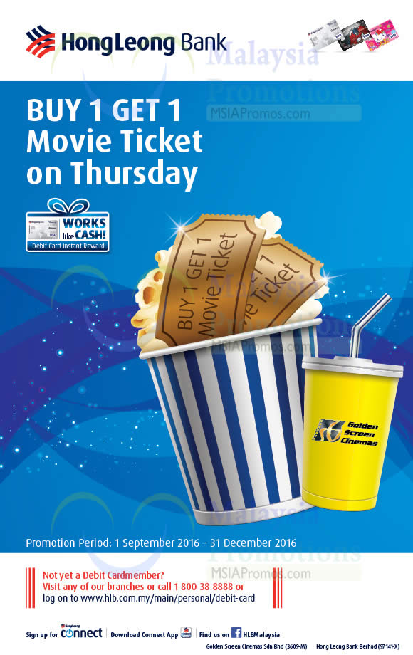 Golden Screen Cinemas: Buy 1 FREE 1 Every Thursday for ...