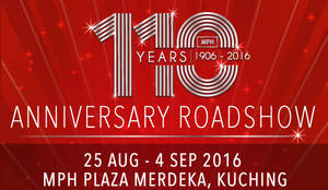 Featured image for (EXPIRED) MPH: 110th Anniversary 20% Off Storewide Roadshows at Selected Outlets from 26 Aug – 4 Sep 2016