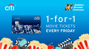 Featured image for (EXPIRED) Golden Screen Cinemas: Buy 1 Free 1 Tickets with Citibank Clear Tickets on Fridays from 1 Apr 2016 – 31 Mar 2017