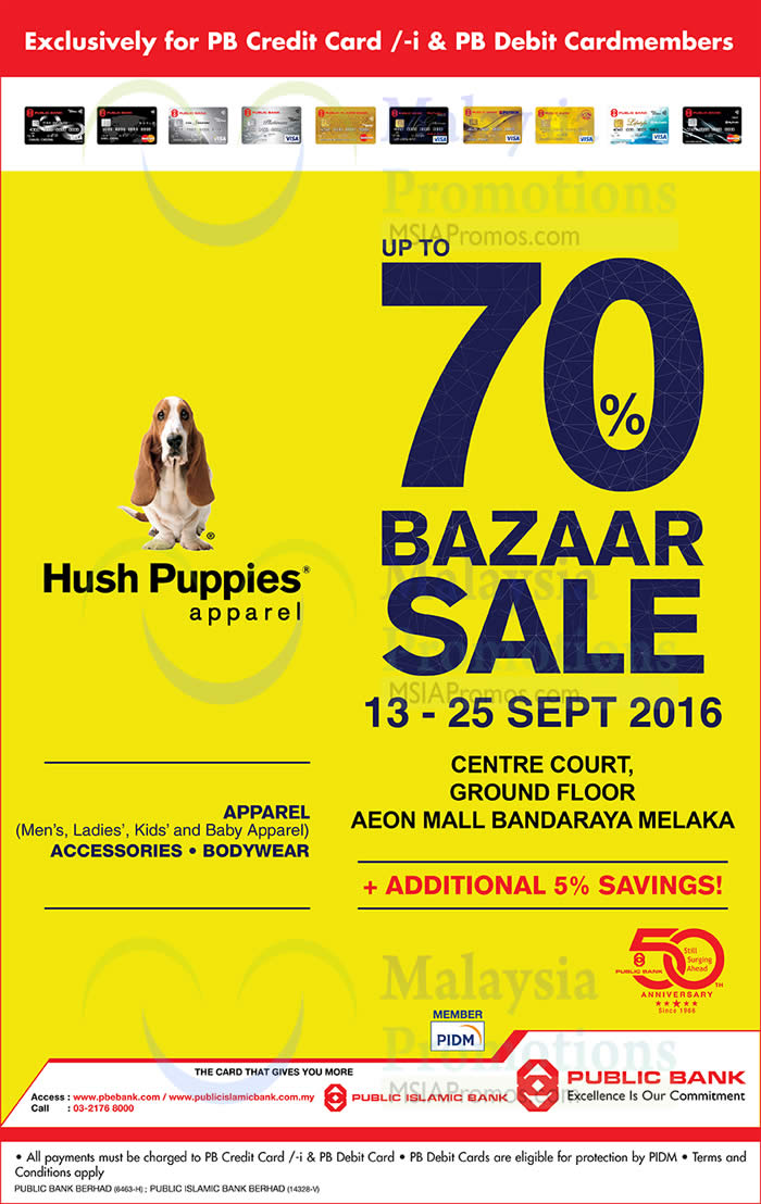 Hush Puppies Apparel: Bazaar Sale at 