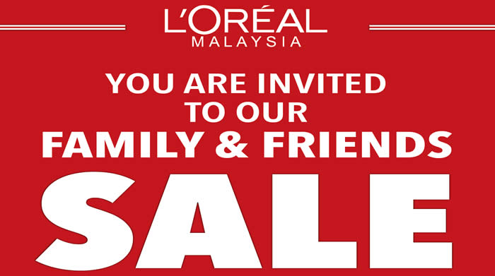 Featured image for L'Oreal: Family & Friends Sale at Atria Shopping Gallery on 6 May 2017