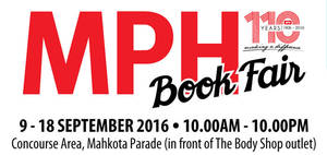 Featured image for (EXPIRED) MPH: Book Fair at Mahkota Parade Melaka from 9 – 18 Sep 2016