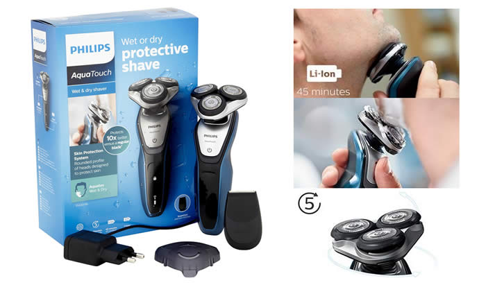 Featured image for 69% off Philips AquaTouch S5420/06 wet & dry men's electric shaver 24hr deal from 29 - 30 Dec 2016