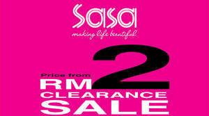 Featured image for Sasa: Clearance Sale – Price from RM2 Onwards at Evolve Concept! From 16 – 20 Aug 2017
